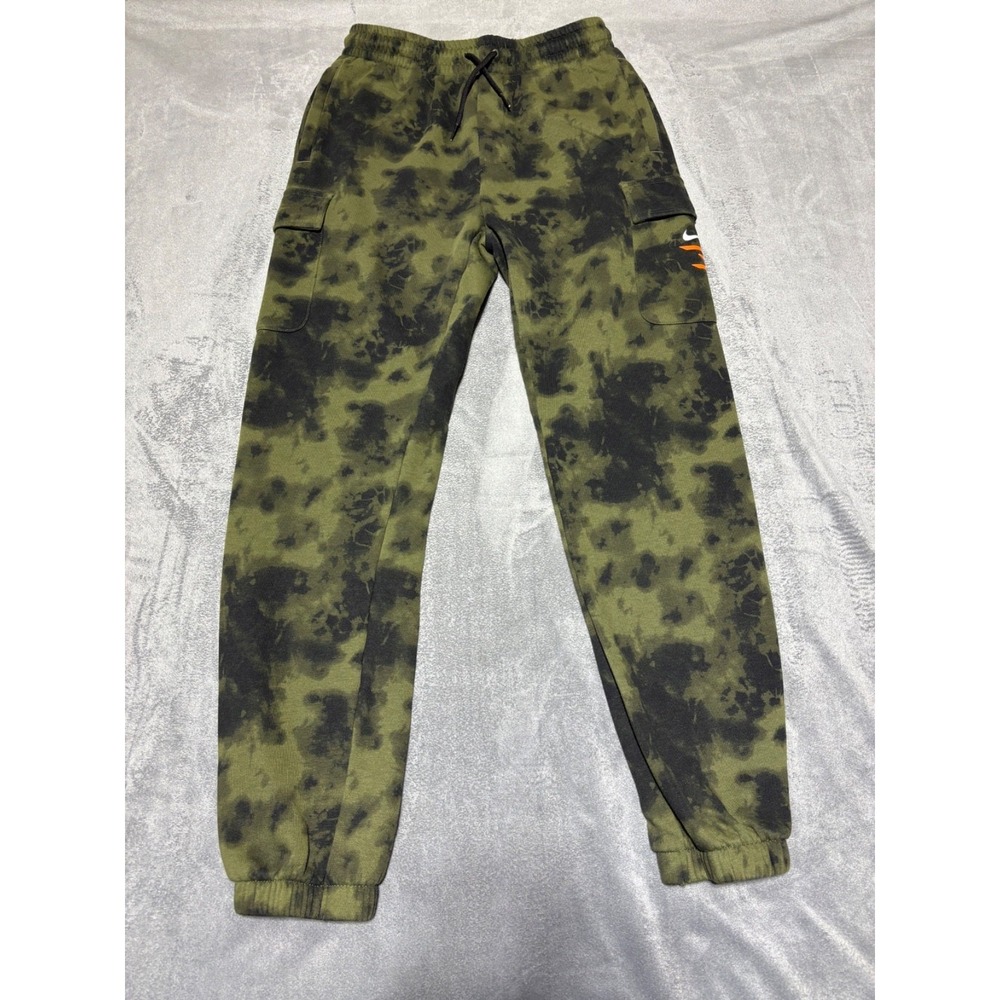 Nike Russell Wilson Youth Size XL Green Tie-Dye Sweatpants Jogger